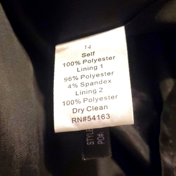 Jessica Simpson Strapless Fit & Flare Heart Black Red White Party Dress Sz 14 - Picture 7 of 8